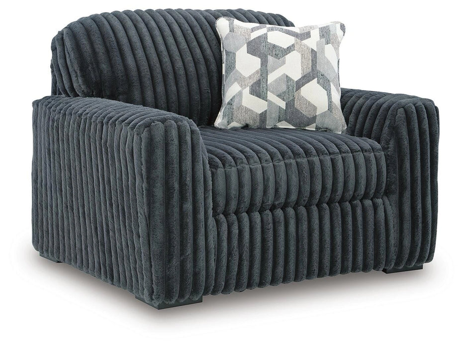 Midnight-Madness Oversized Chair
