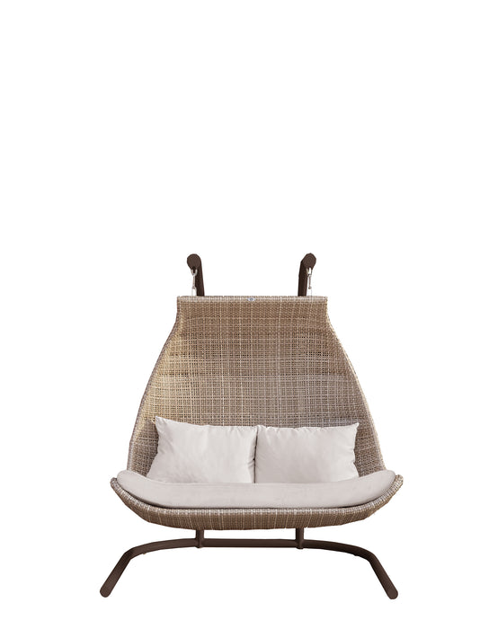 Paloma Double Hanging Chair with Sunbrella Cushion