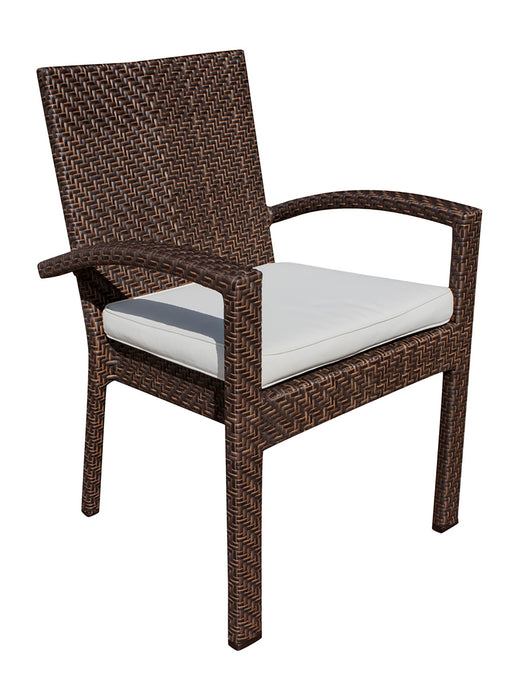 Atlantis Stackable Set of 2 Armchairs with Cushion