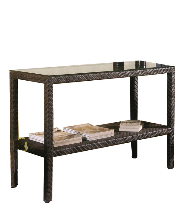Atlantis Outdoor Console with Glass