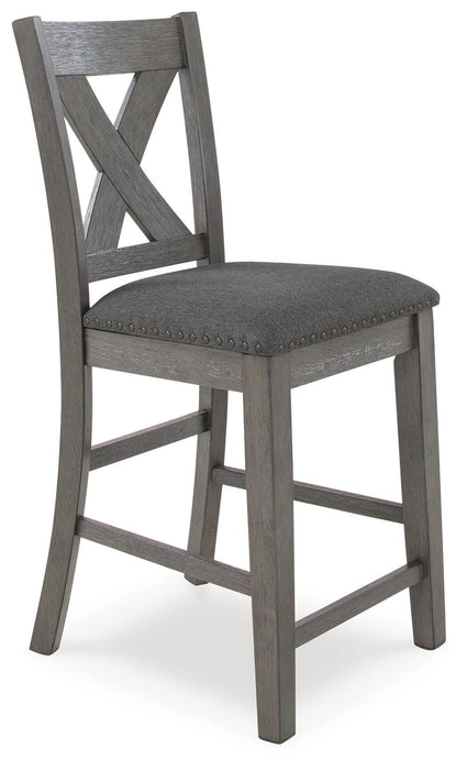 Caitbrook Counter Height Dining Table and Bar Stools (Set of 7)