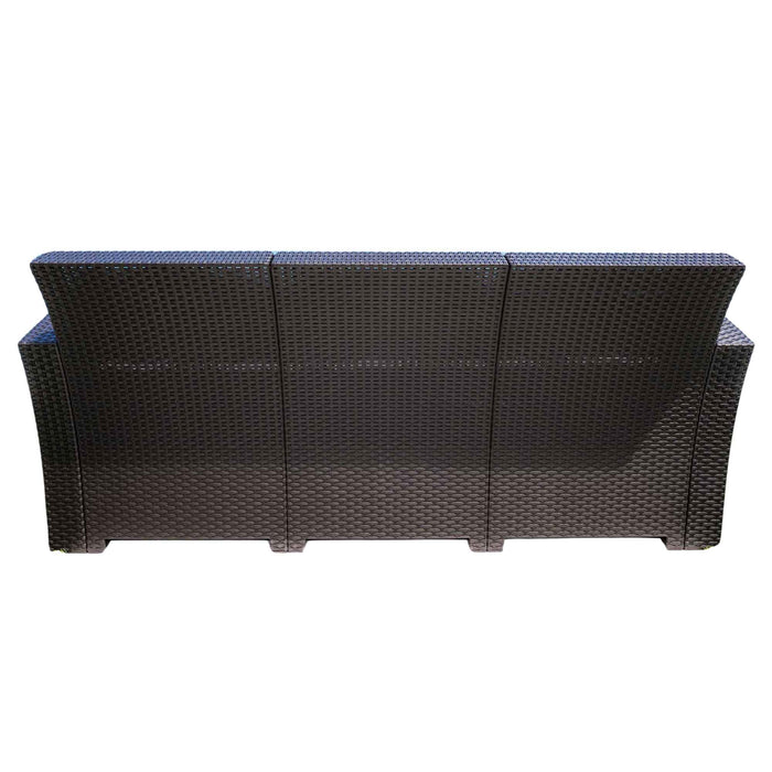 Plastique Sofa w/cushions