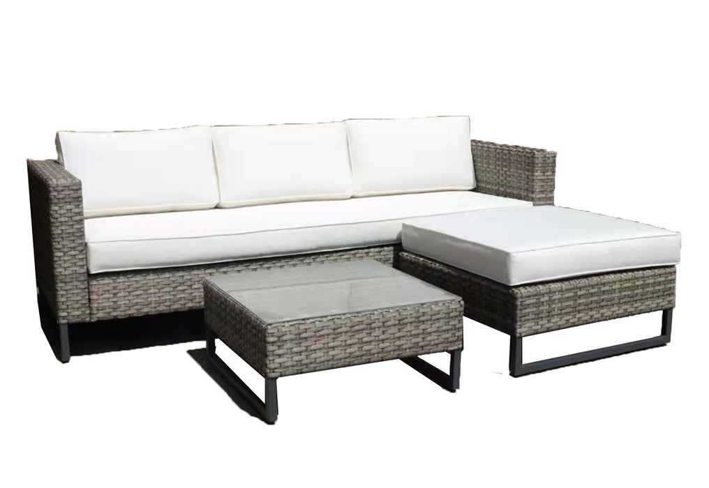 Clover Outdoor 3-Piece Sectional Set