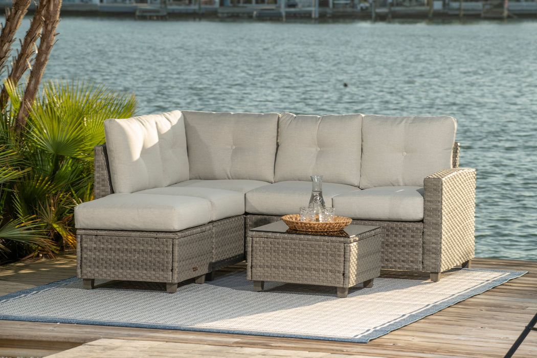 Panama Jack Mystic 4-Piece Sectional