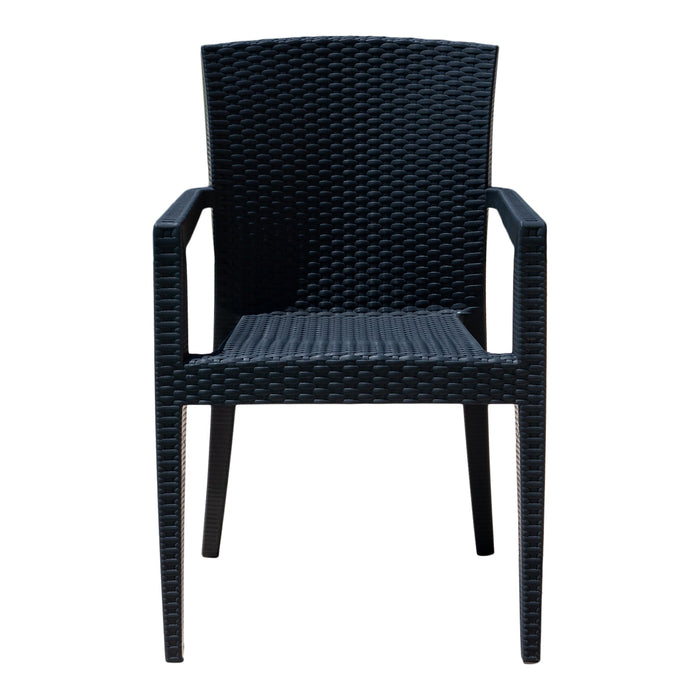 Montana Set of 2 Stackable Armchair-Anthracite