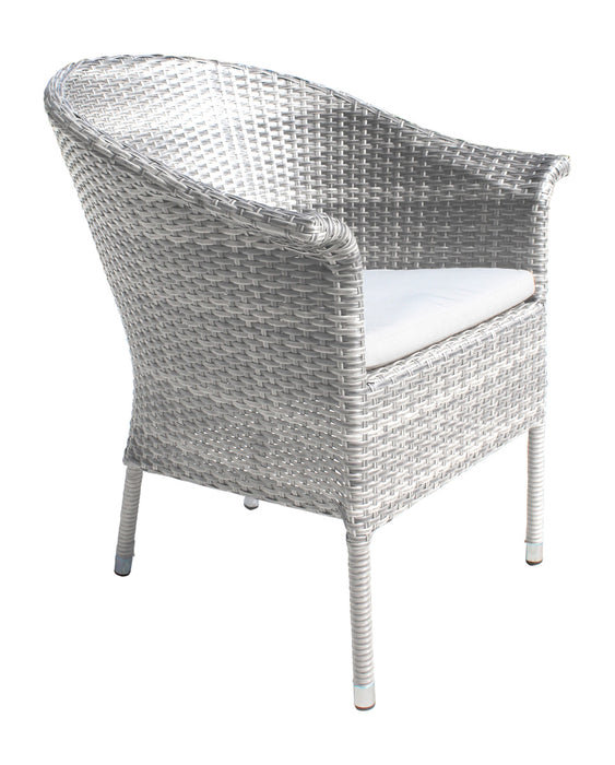 Athens Woven Armchair with Cushion