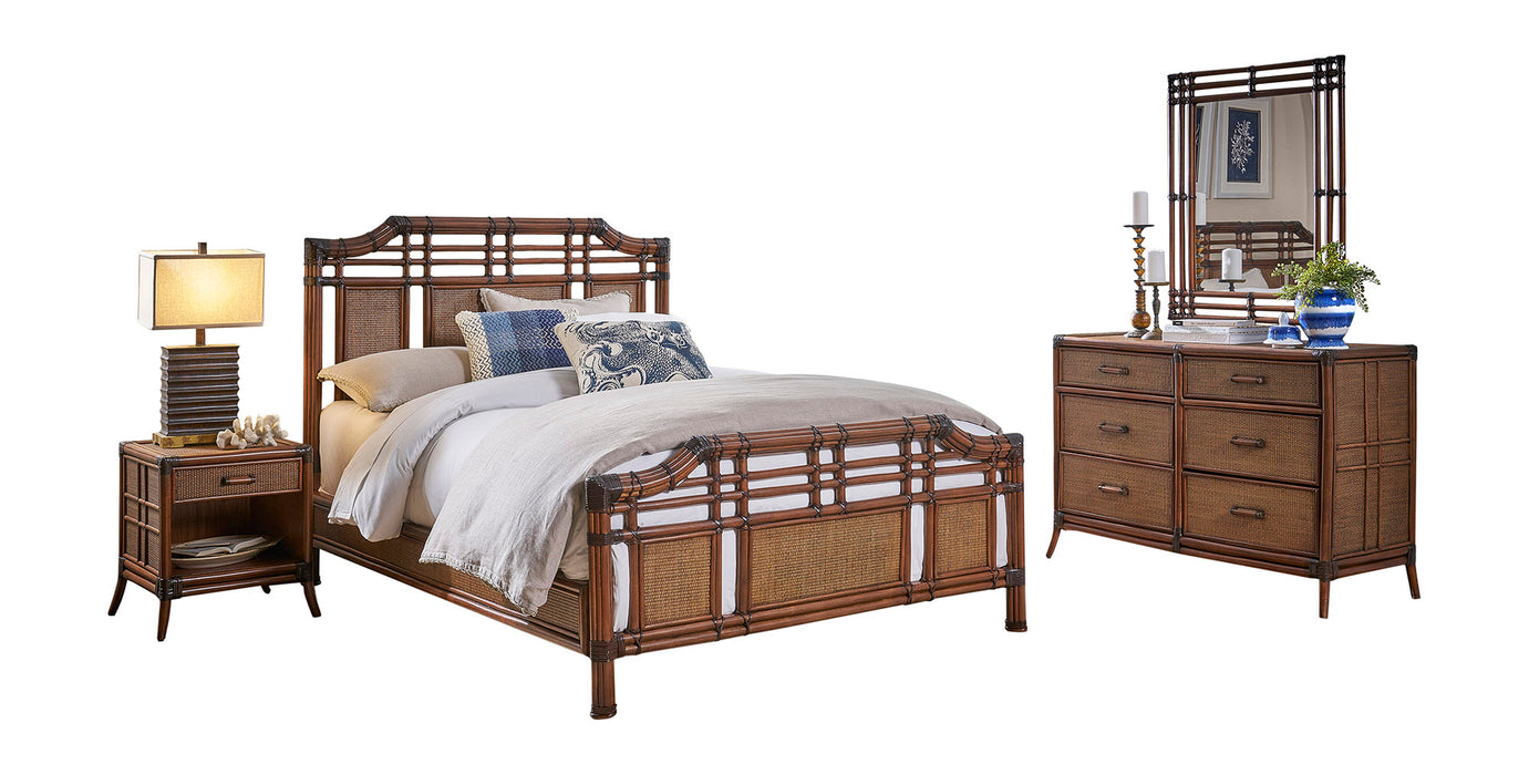 Palm Cove 6-Piece Complete Queen Bedroom Set