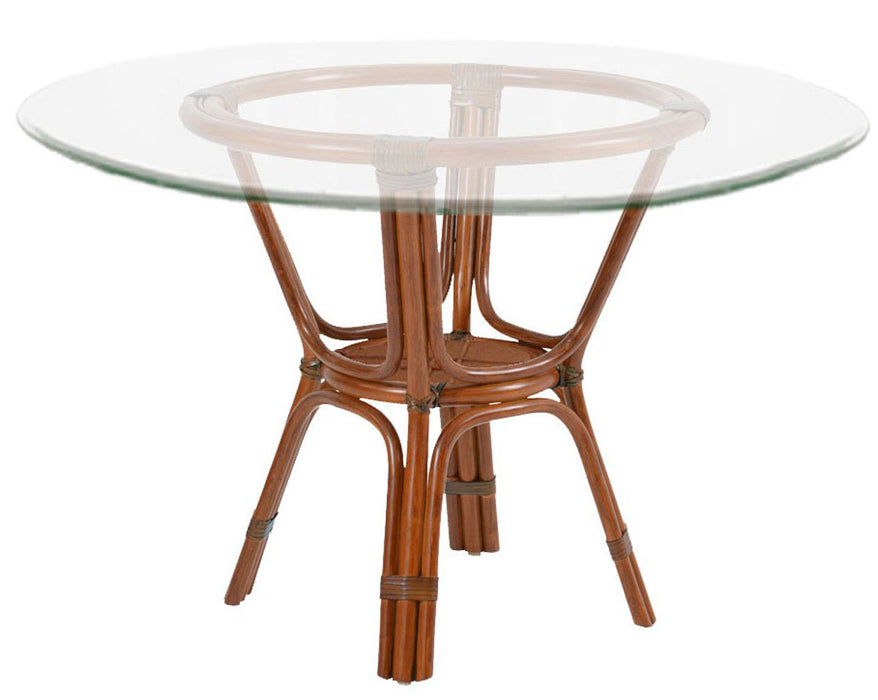 Palm Cove Round Dining Base w/Glass