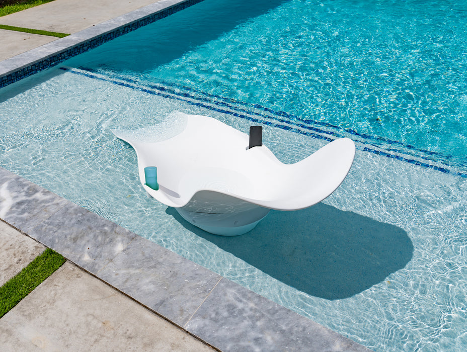 Panama Jack Set of 2 Wave In-Pool Chaise Lounger