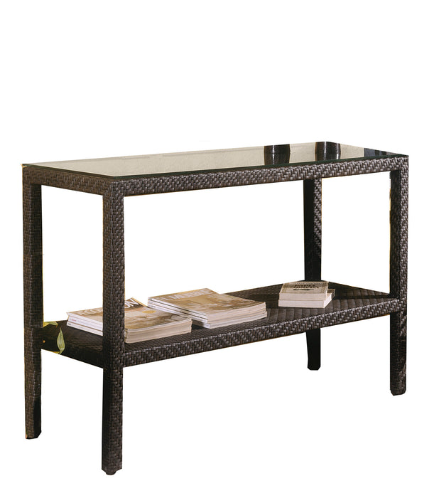 Soho Patio Console with Glass