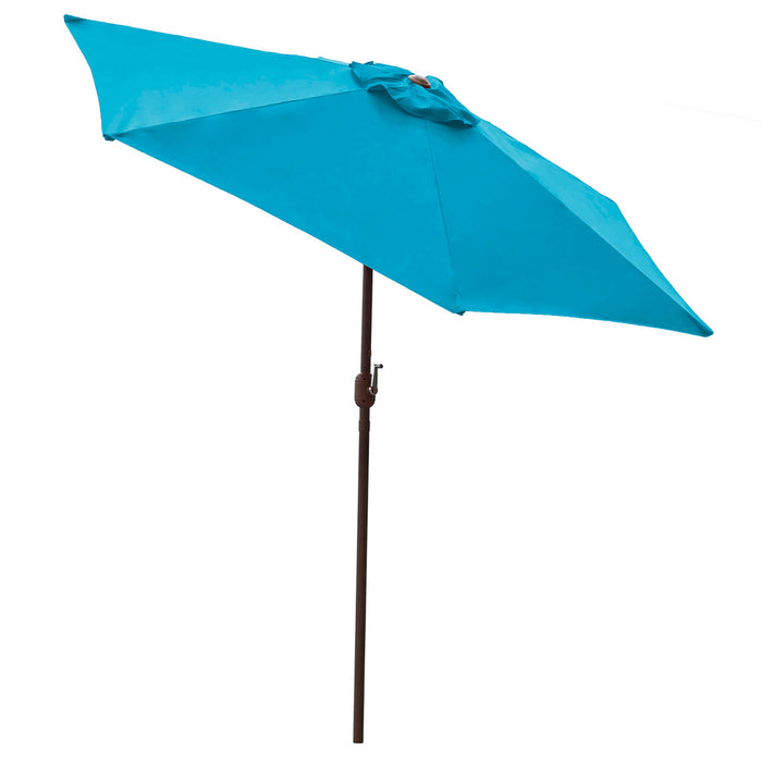 Panama Jack Teal 9 Ft Alum Patio Umbrella W/Crank