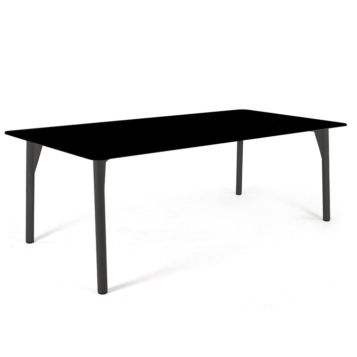 Boston Rectangular Dining Table with Glass