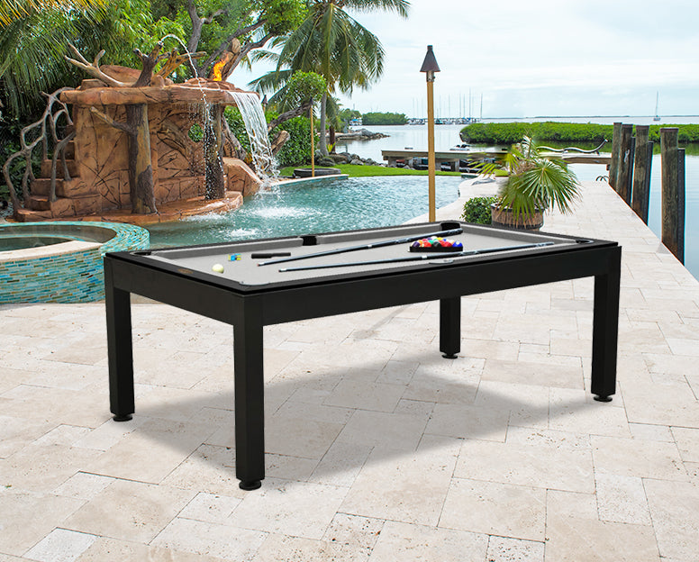 Panama Jack Outdoor Billiards Pool Table with Sunbrella