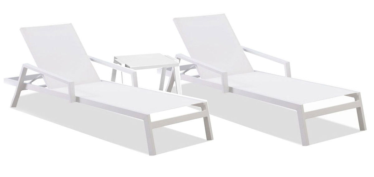 Panama Jack Mykonos 3 Pc Chaise Lounge